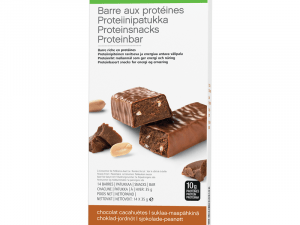 barres proteines chocolat cacahuetes