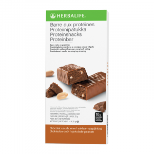 Barres aux Protéines Chocolat cacahuètes 14 barres de 35 g