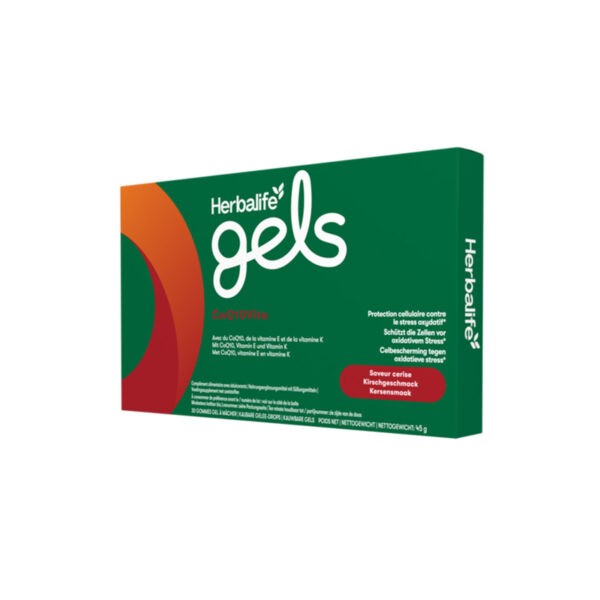 Herbalife Gels CoQ10Vita Saveur Cerise 30 gommes gel à mâcher POUR ADULTE