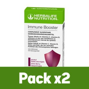 Pack x2 Immune Booster - vitamines & minéraux - 37 g (21 sachets de 3,7 g)