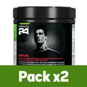 Pack x2 Herbalife24 - Boîte CR7 Drive - 540 g (20 portions)