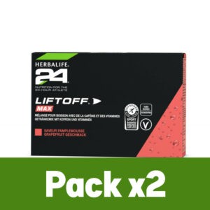 Pack x2 LiftOff Max saveur Pamplemousse 10 portions