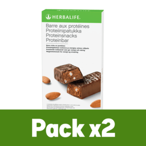 Pack x2 Barres aux Protéines Vanille Amandes 14 barres de 35 g
