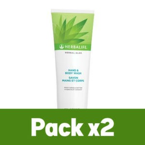Soins visage et corps 1 Pack x2 Savon Mains et Corps Herbal Aloe 250 ml